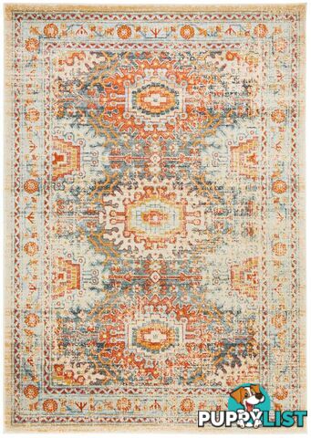 Legacy Mavi Turuncu Rug - Unbranded - 9375321884204