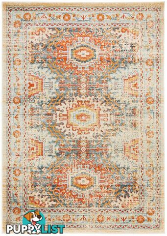 Legacy Mavi Turuncu Rug - Unbranded - 9375321884143