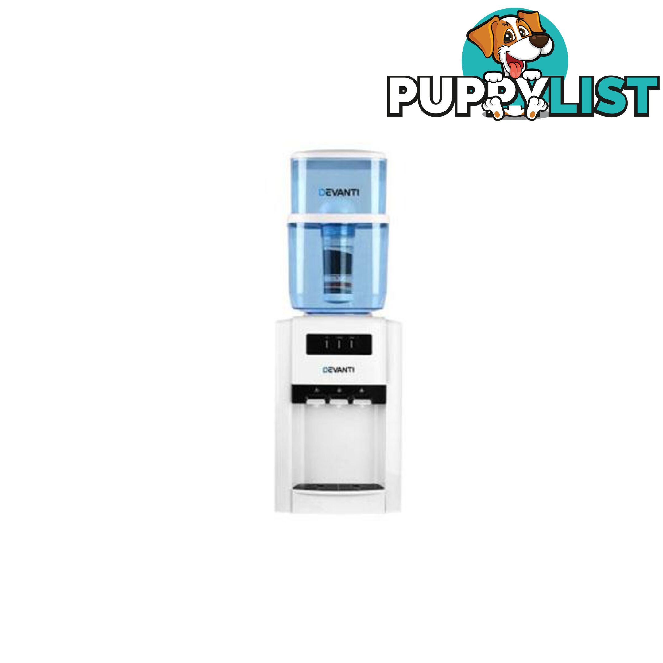 22L Bench Top Water Cooler Dispenser Filter Purifier Three Taps - Water Dispenser - 9350062228593