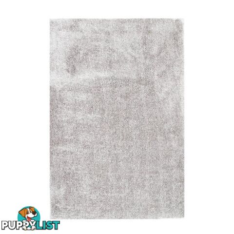 FIZZLE SHAGGY SILVER RUG - Unbranded - 7427046337823