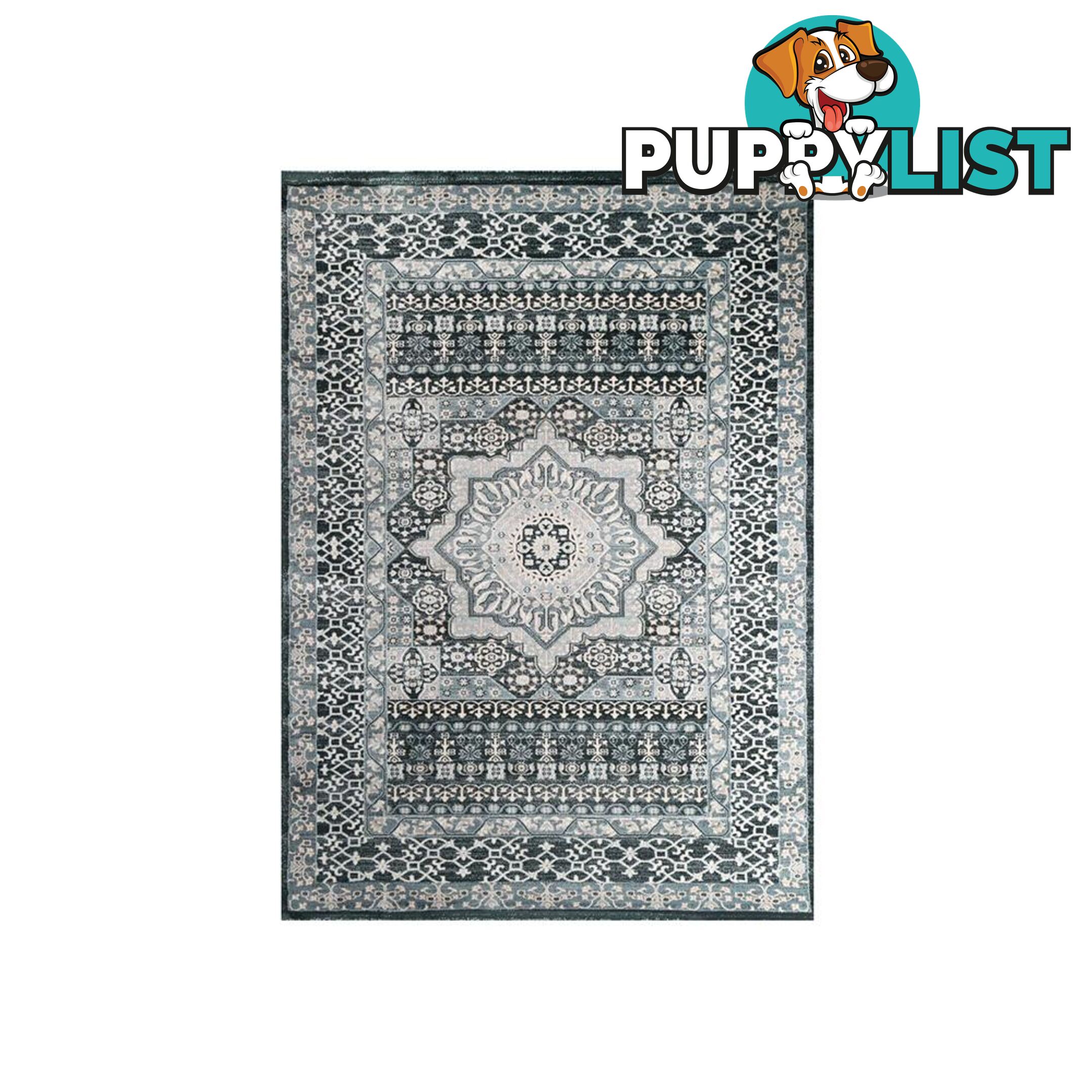 Oregon Prague Medallion Grey Rug - Unbranded - 787976603922