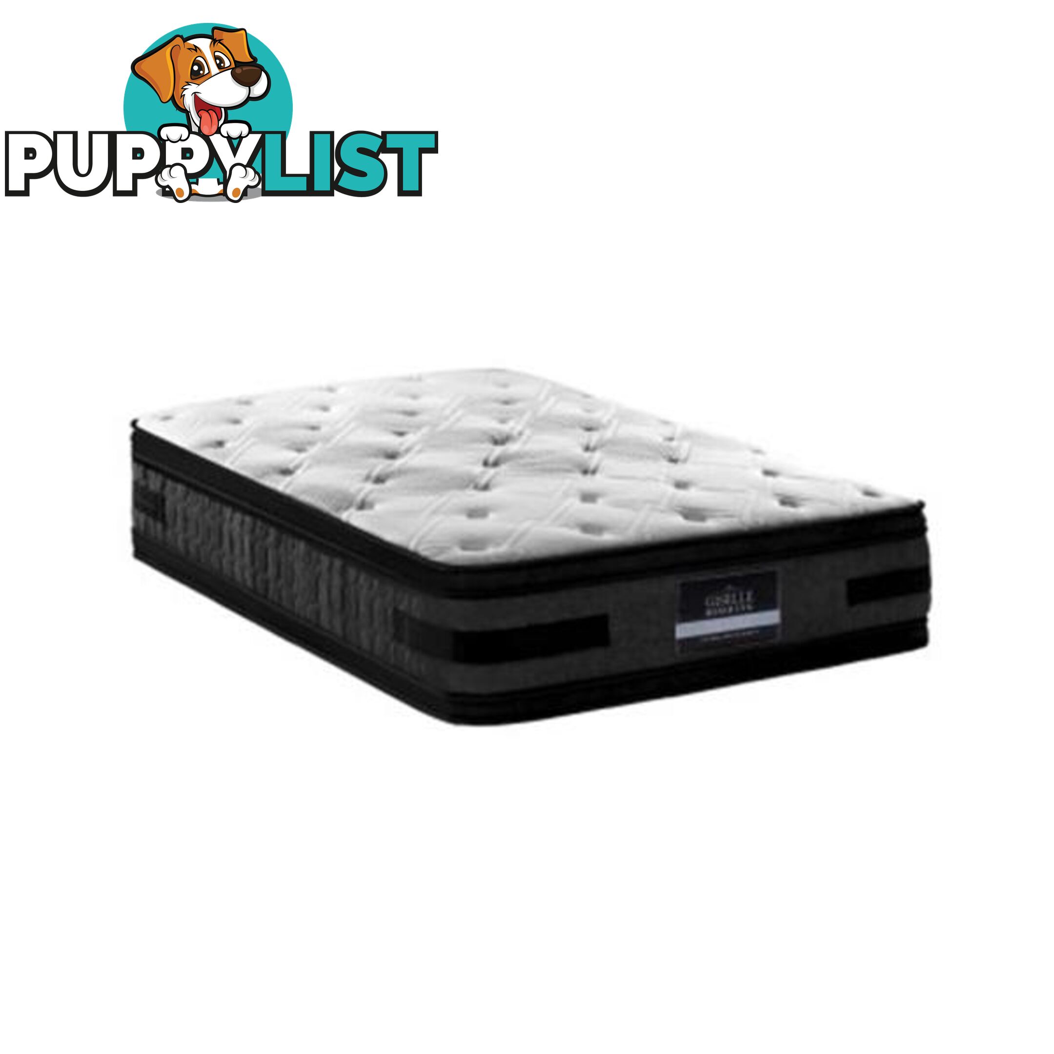 Bedding 36 Cm Mattress 7 Zone Euro Top Pocket Spring Medium Firm Foam - Giselle Beddings - 9350062184653