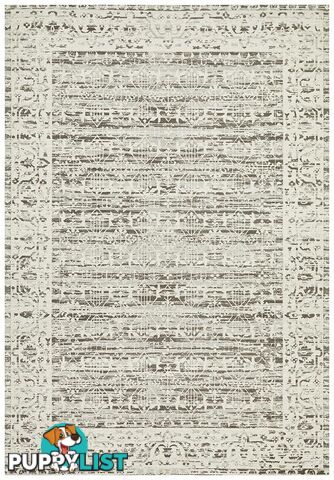 Magnolia Border Silver Rug - Unbranded - 9375321879965