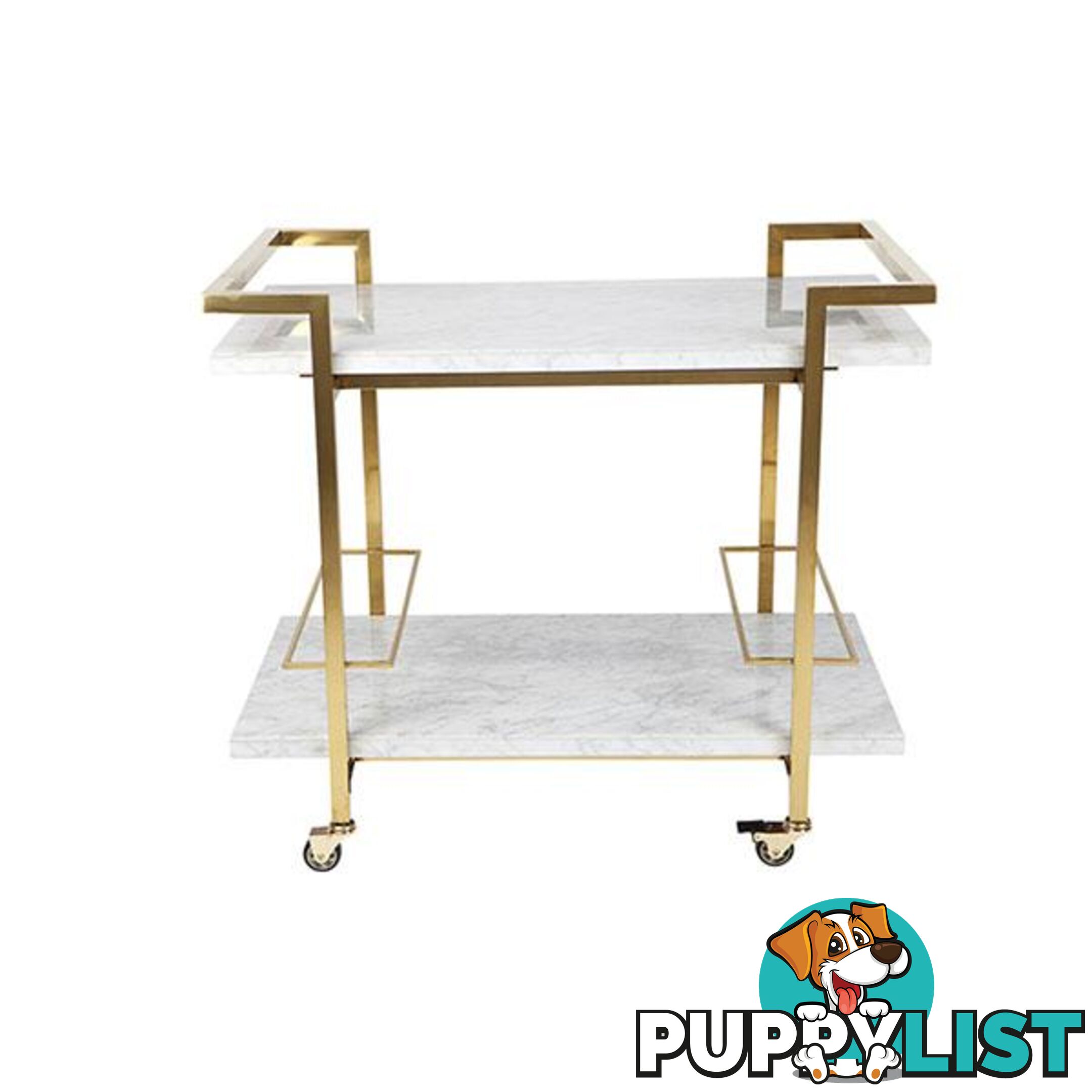 Franklin Drinks Trolley White Top - Trolley - 9320294107218