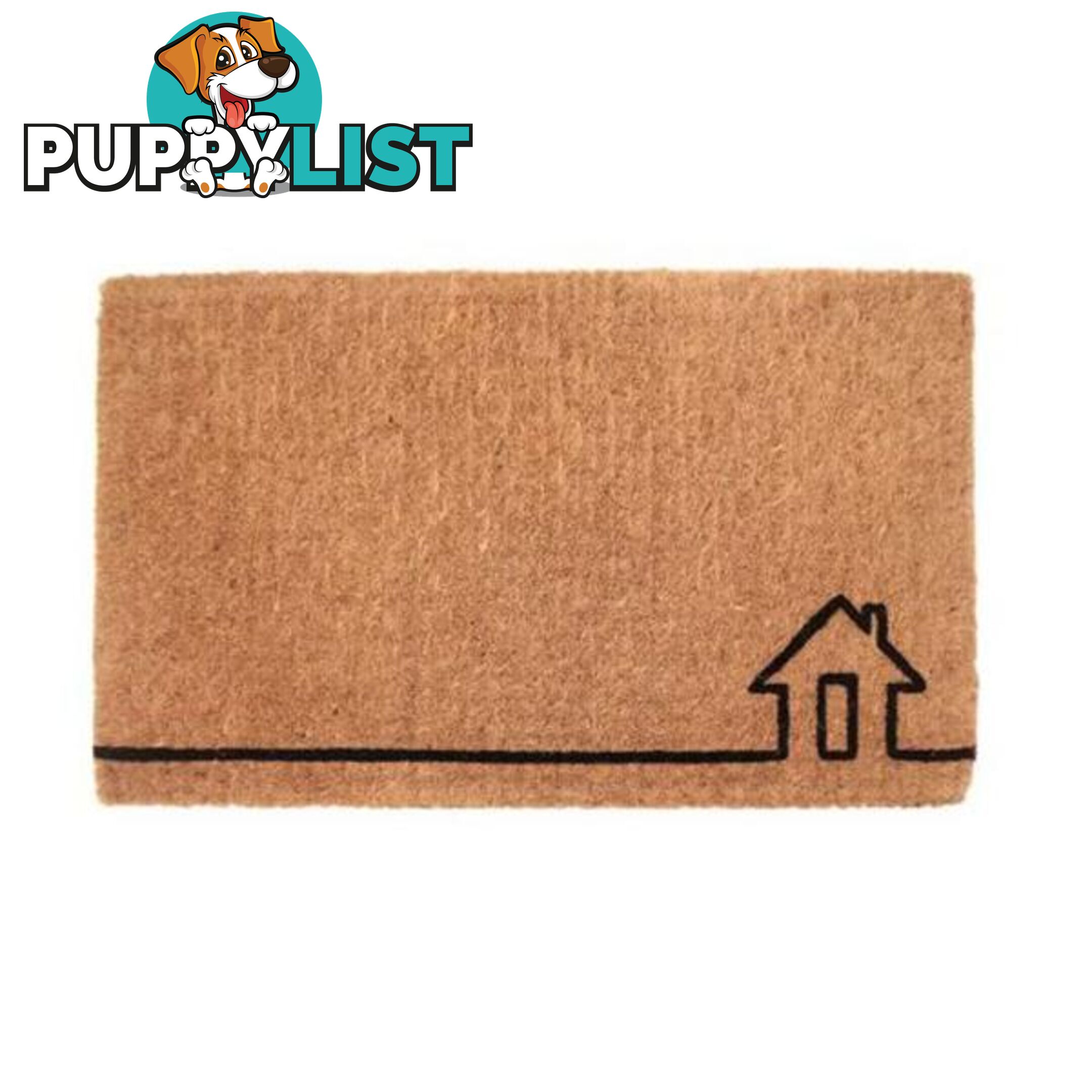 Ghar Coir Door Mat 45X75Cm - Unbranded - 8901304508396