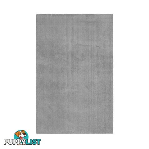 Comfy Light Grey Polyester Rug - Unbranded - 787976629397