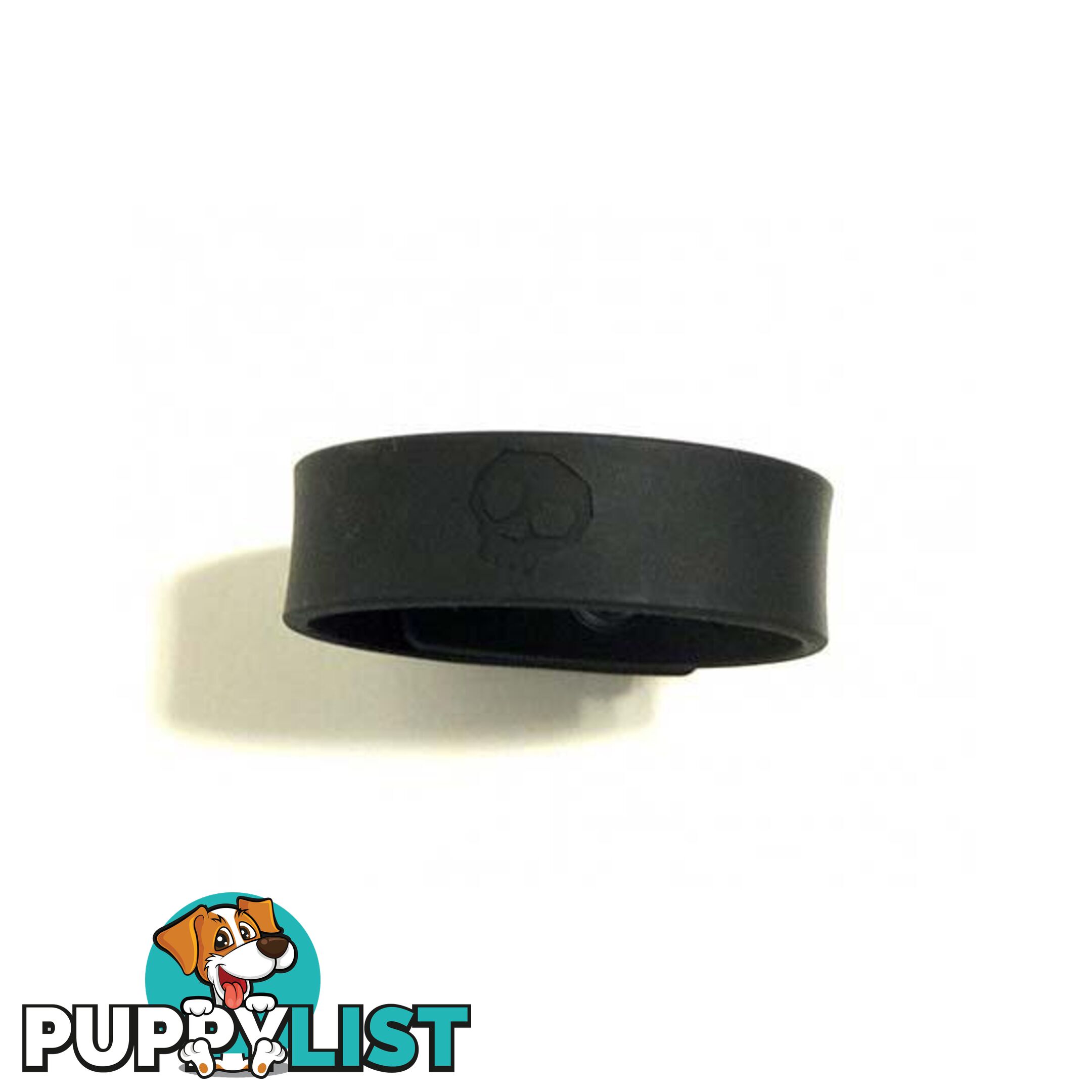 Boneyard Silicone Cock Strap 3 Snap Ring Black - Boneyard - 666987003009