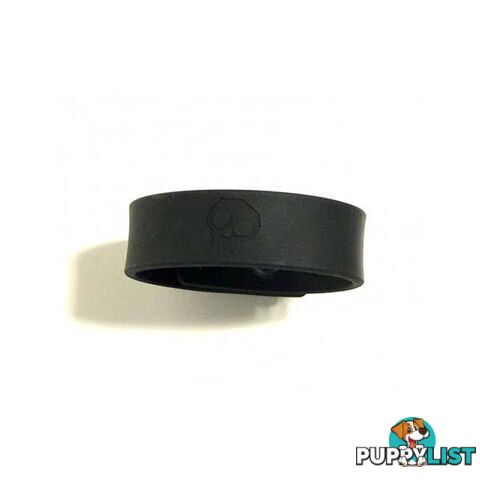 Boneyard Silicone Cock Strap 3 Snap Ring Black - Boneyard - 666987003009