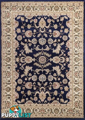 Ash Navy Cream Rug - Unbranded - 4344744432700