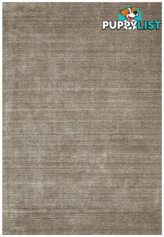 Havana Wool & Silky Viscose Dark Natural Rug - Unbranded - 7427046240703