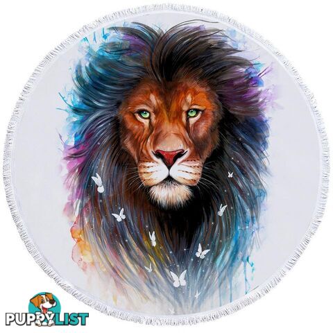 Stunning Lion Beach Towel - Towel - 7427046331128