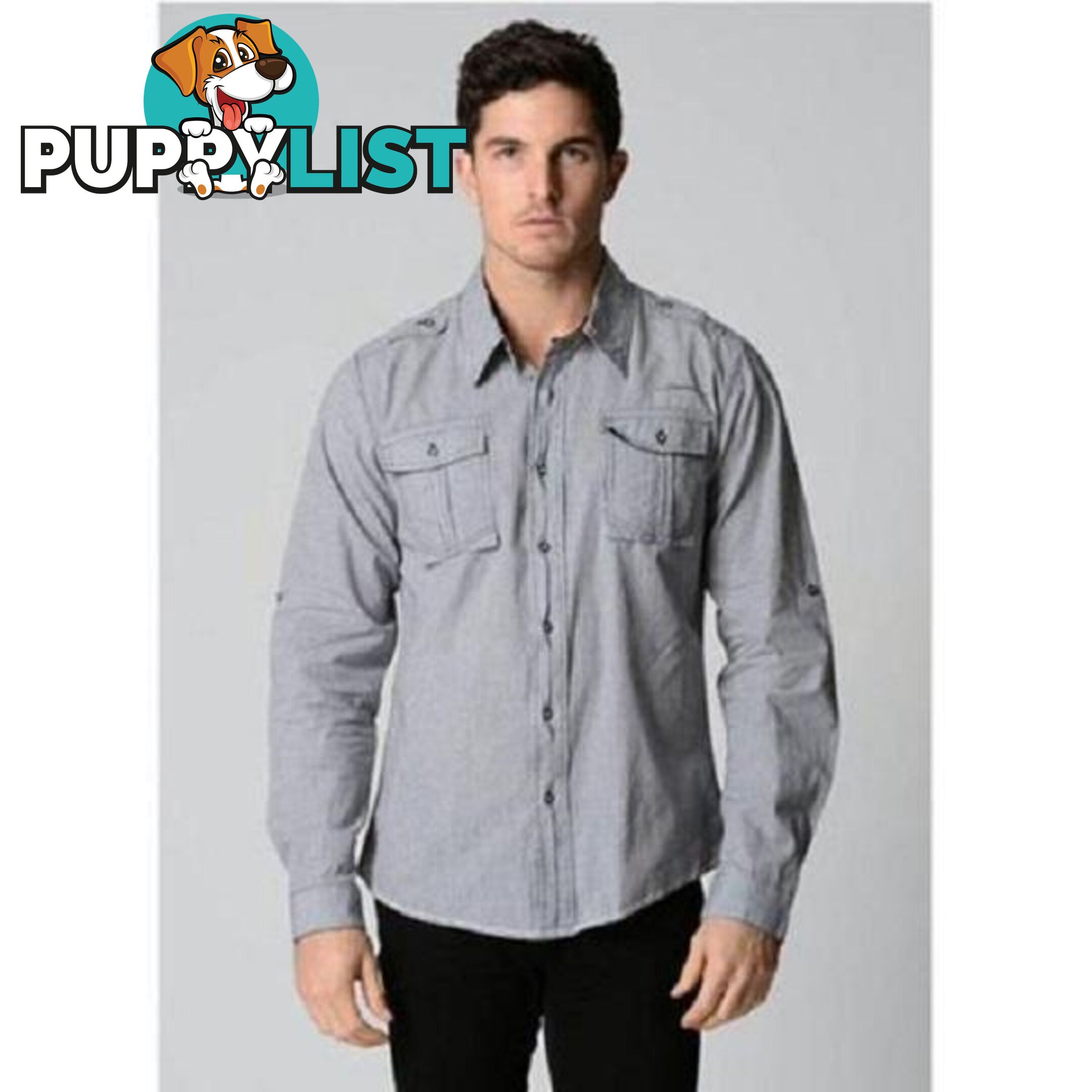 Deacon Martini Check Shirt - Black/Grey/ Large - Deacon - 4326500389107