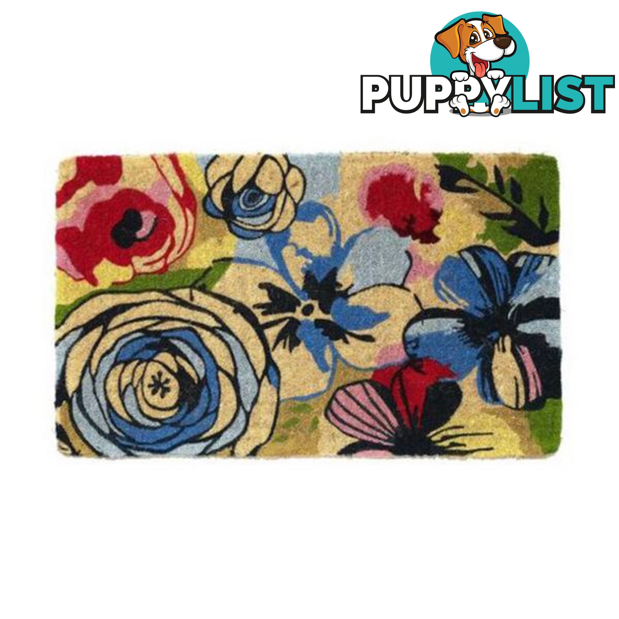 Watercolour 100 Percent Coir Doormat - Unbranded - 8901304502264