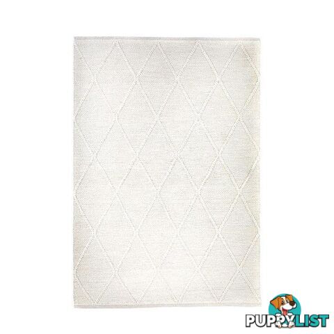 Colombo Cream Hand Woven Wool Rug - Unbranded - 7427005881190