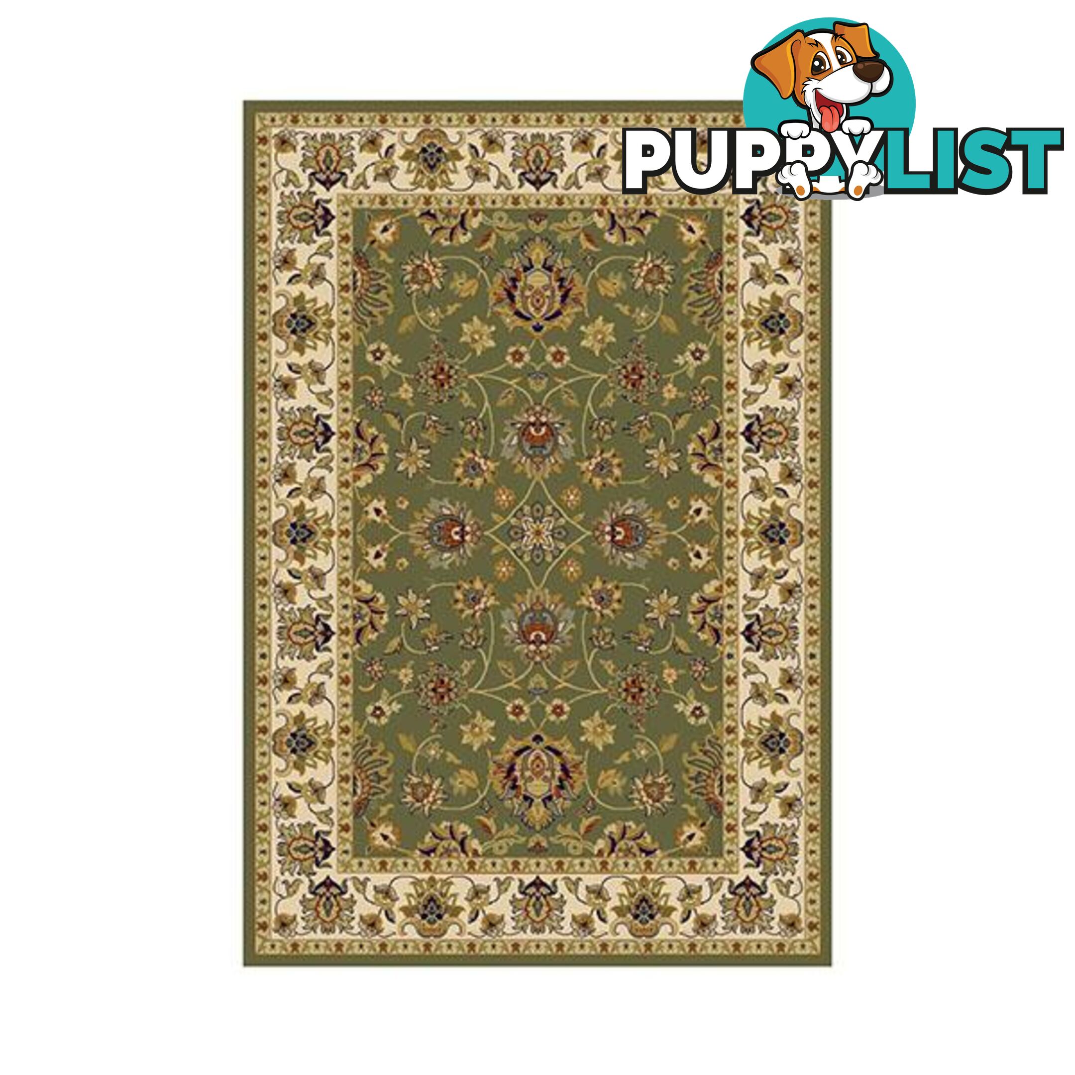 Traditional Green Agrabah Rug - Unbranded - 9476062103460