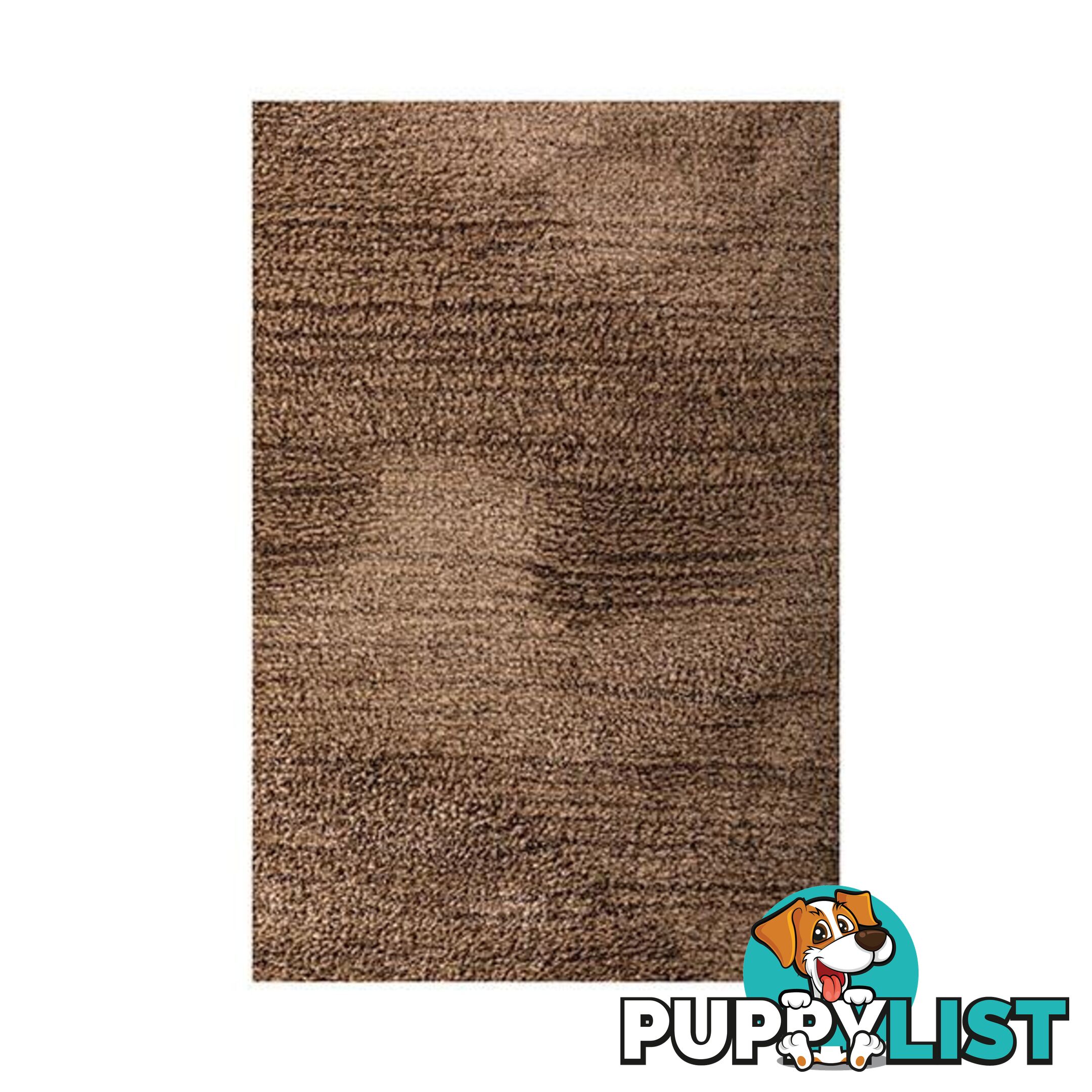 Polypropylene Heat Set Vogue Brown Rug - Unbranded - 787976630324