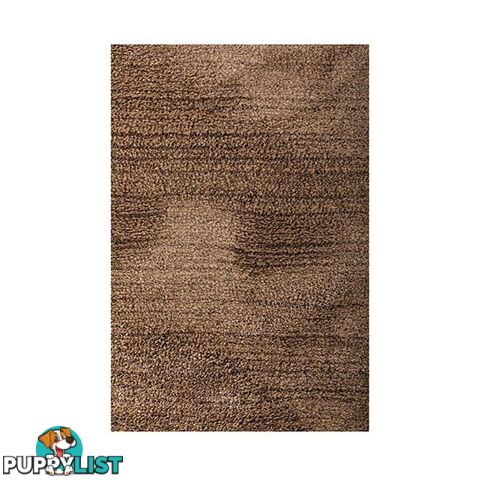 Polypropylene Heat Set Vogue Brown Rug - Unbranded - 787976630324