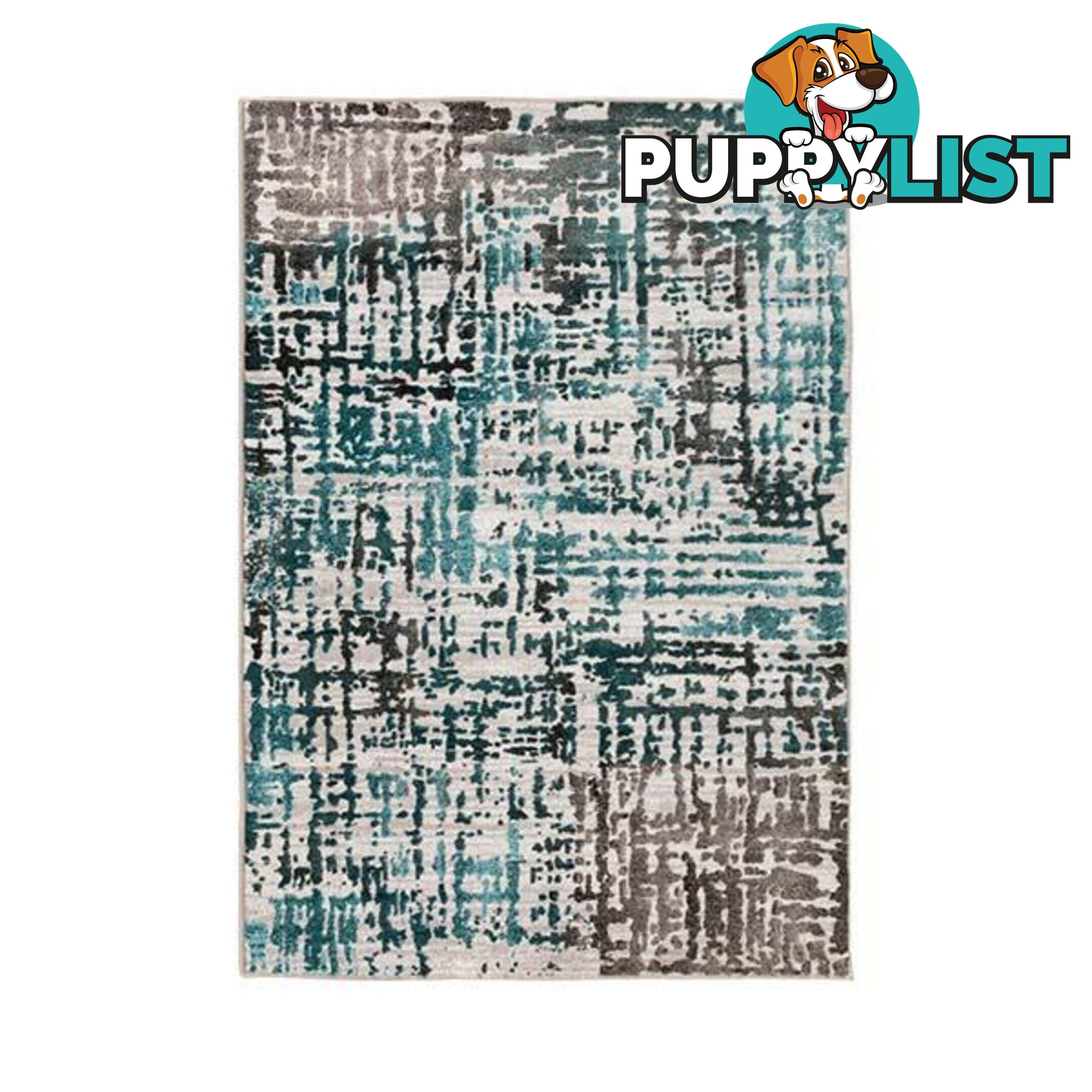 Contemporary Cannon Grey Pail Rug - Unbranded - 7427046198264