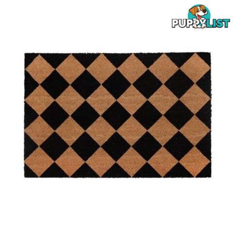 Diamond Pvc Backed Coir Door Mat - Unbranded - 8901304506163