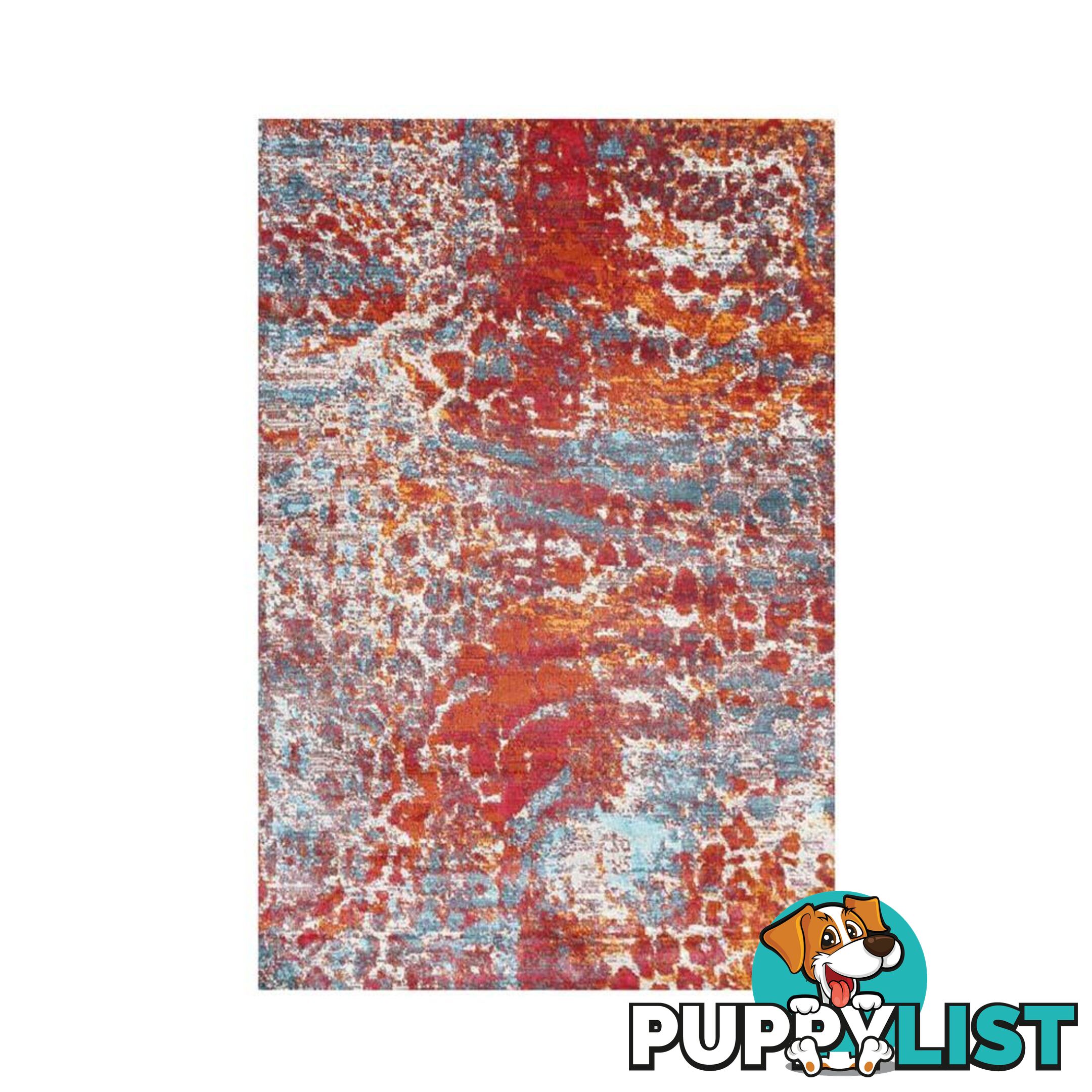 AquaSilk Multi Animal Print Abstract Rug - Unbranded - 7427046369909