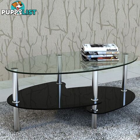 Coffee Table Exclusive 3-Layer Design - Black - Unbranded - 4326500429797