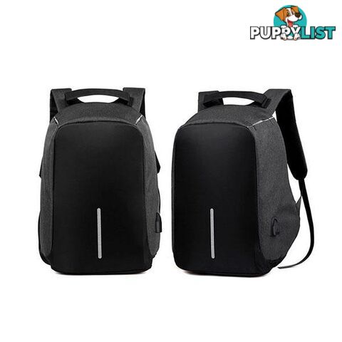 Anti Theft Backpack Waterproof Laptop Bags Usb Charging - Milano - 787976609719