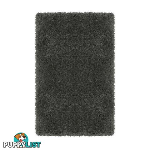 Dark Grey Comfy Polyester Rug - Unbranded - 787976629502