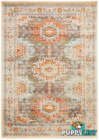 Legacy Mavi Turuncu Rug - Unbranded - 9375321884198