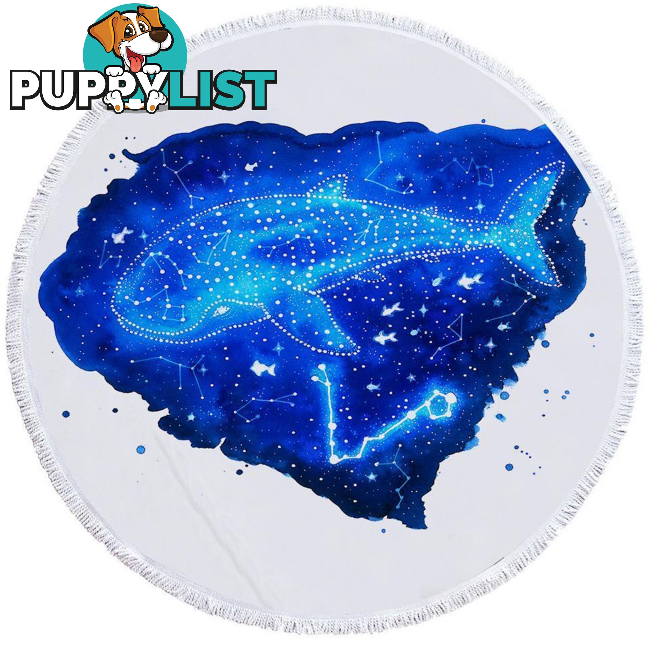 Zodiac Pisces Beach Towel - Towel - 7427046317313