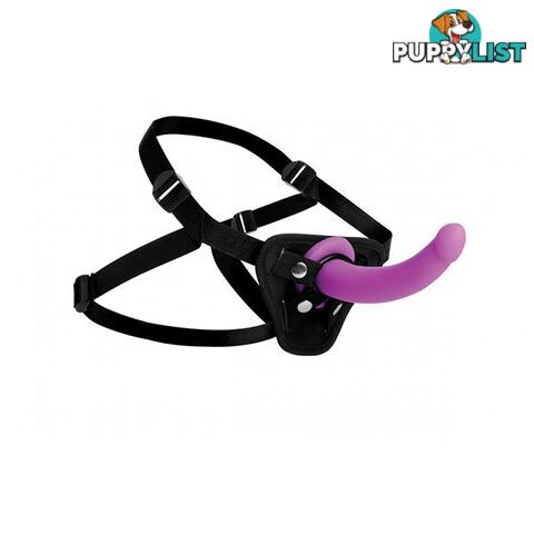 Navigator Silicone G Spot Dildo With Harness - Strap U - 848518026095