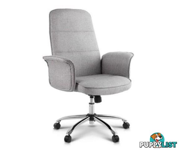 Modern Office Fabric Desk Chair - Grey - Unbranded - 4326500256072