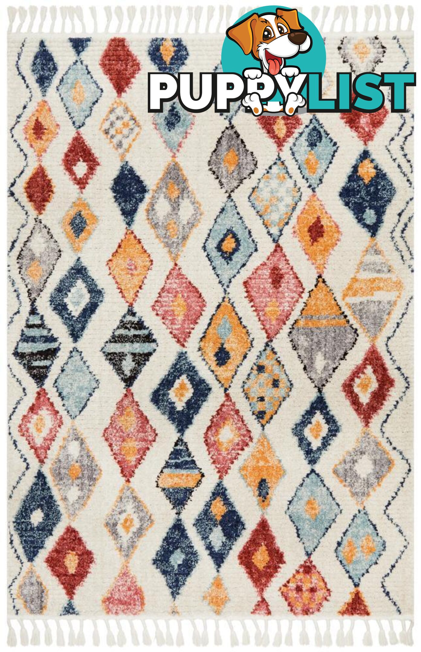 Marrakesh Renkli Pirlanta Rug - Unbranded - 9375321881586