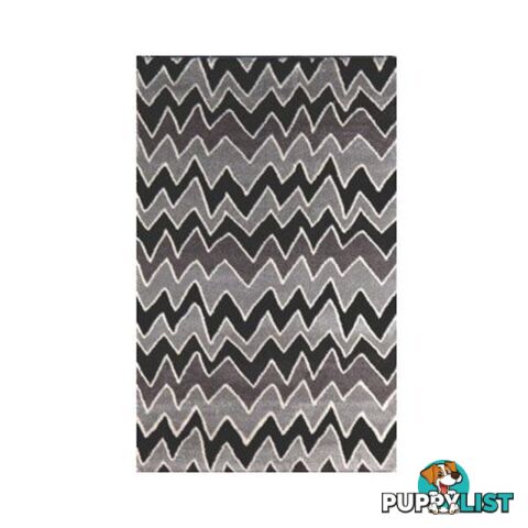 Paradox Wave Grey Rug - Unbranded - 9476062069230