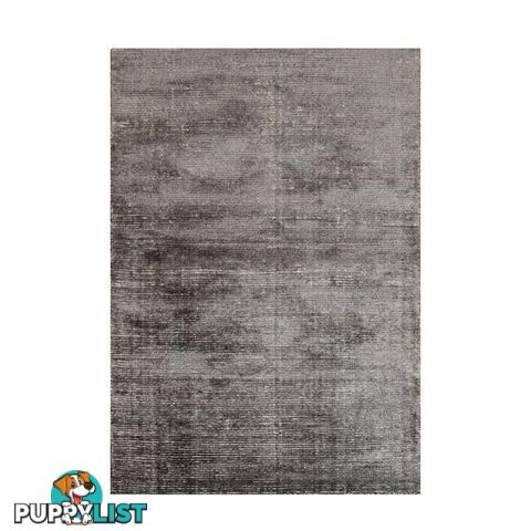 Hampton Grey White Wool Rug - Unbranded - 7427005873973