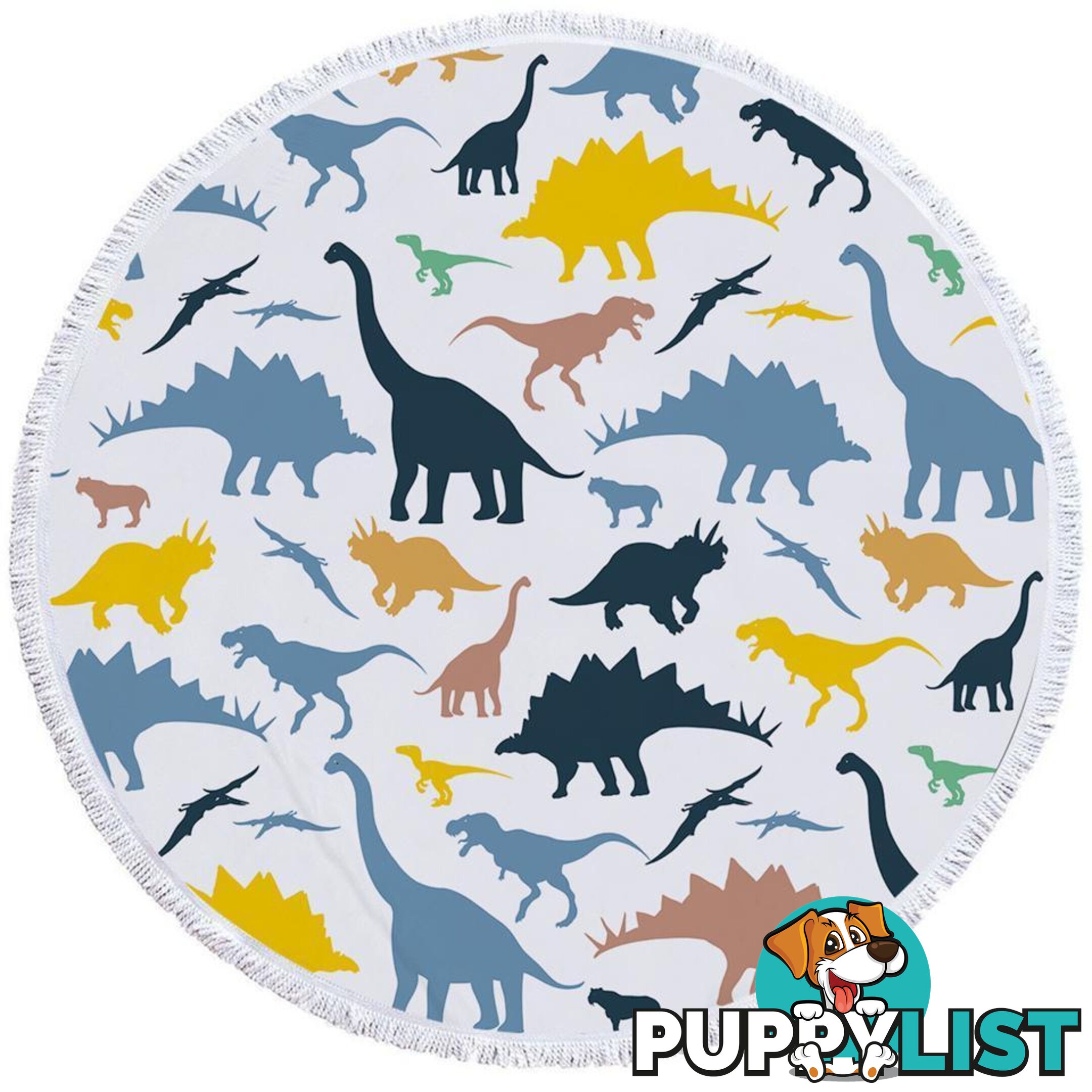 Dinosaurs For Kids Beach Towel - Towel - 7427046326407