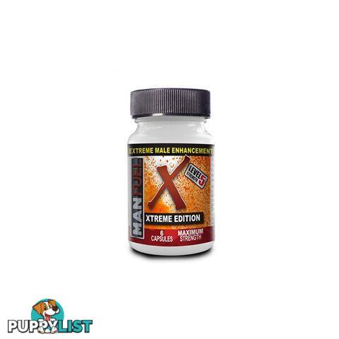 Maxfuel Xtreme Edition 6 Pill Bottle - Adult Toys - 806808270603