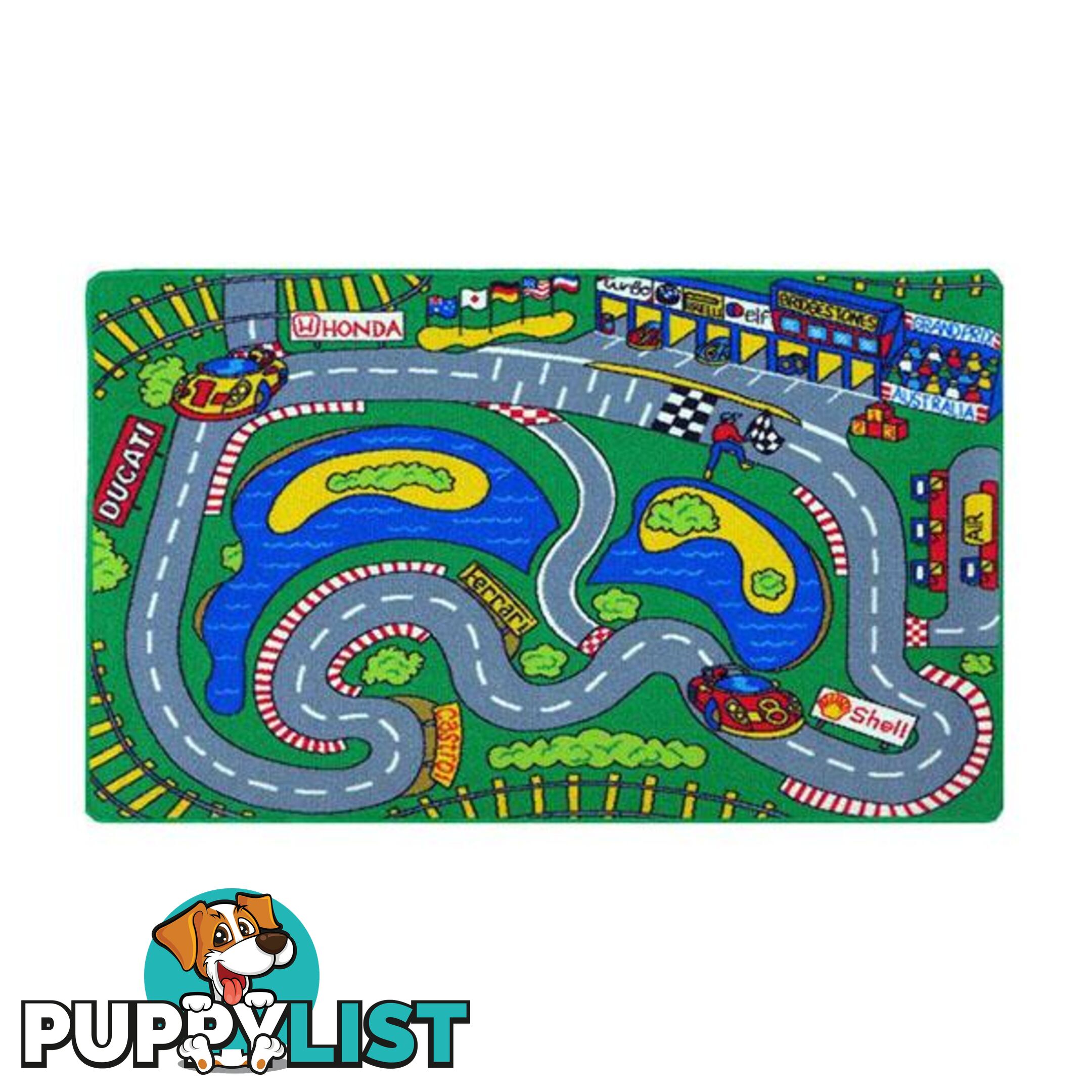 Playmat Grand Prix Kids Rug - Unbranded - 7427005870484