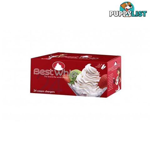 Best Whip Cream 8G Chargers 24X - Cream - 850296000990