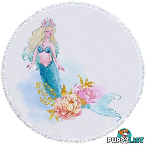 Pastel Color Mermaid Beach Towel - Towel - 7427046344739