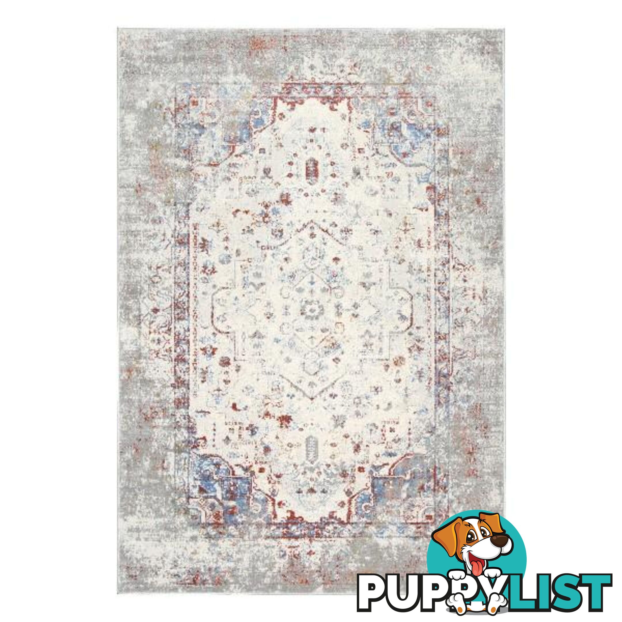 Express Grey Multi Contemporary Rug - Unbranded - 9315512146988