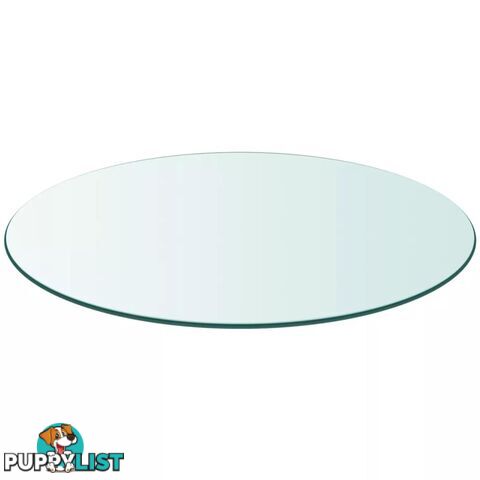 Table Top Tempered Glass Round 500 Mm - Unbranded - 9476062041922