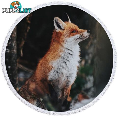 Beautiful Fox Beach Towel - Towel - 7427046307826