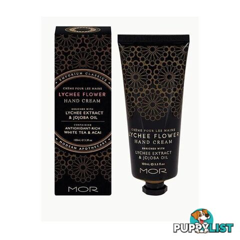 Mor Emporium Classics Hand Cream 100Ml Lychee Flower - MOR - 7427005867521