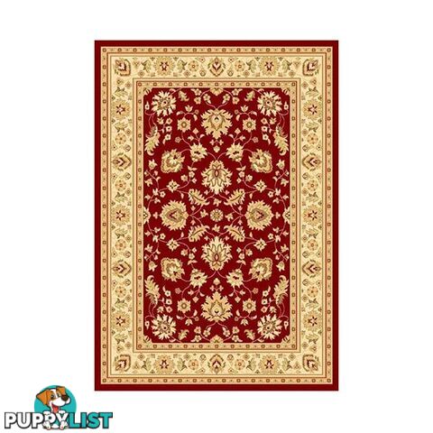 Marakesh Traditional Red Ivory Rug - Unbranded - 7427046168038