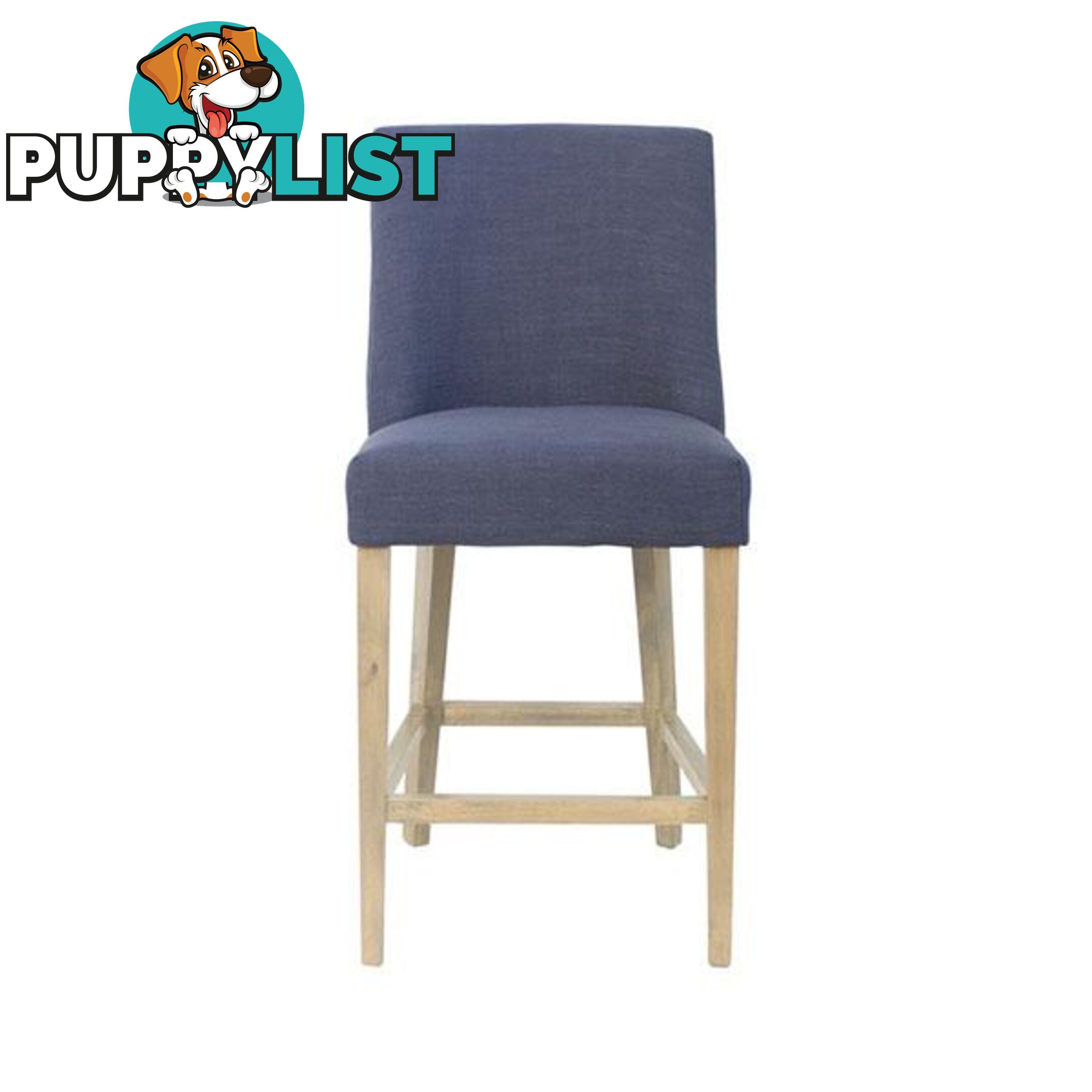 Ophelia Barstool Navy Blue - Bar Stool - 787976576158