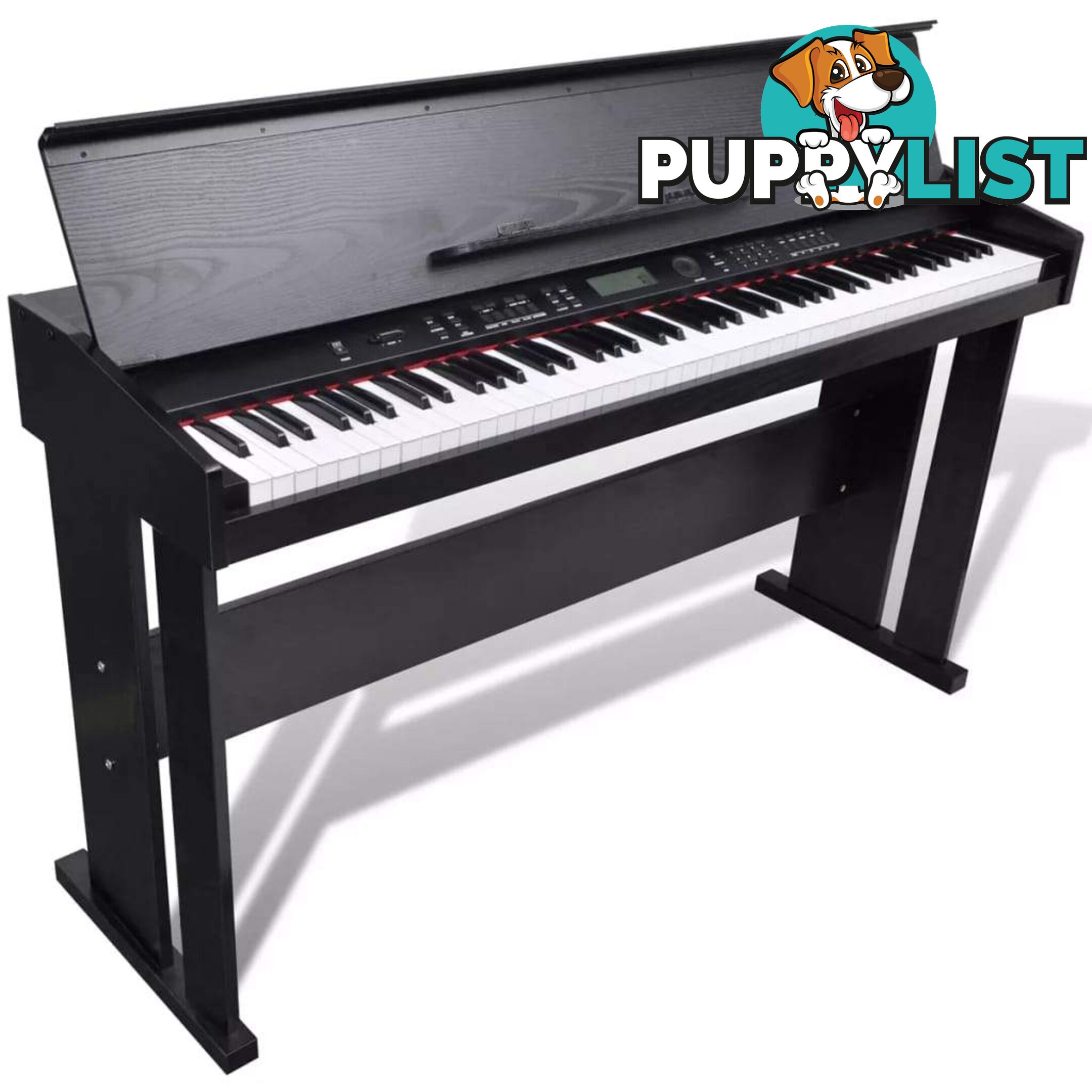 Classic Electronic Digital Piano With 88 keys & Music Stand - Unbranded - 9476062038670