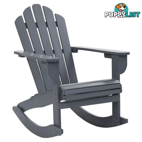 Garden Rocking Chair Wood - Unbranded - 8719883557106