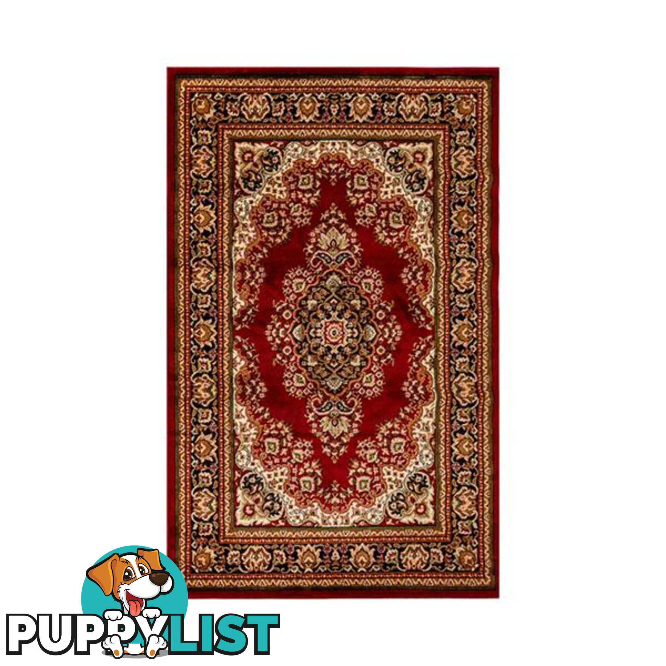 Simbad Traditional Red Rug - Unbranded - 9476062104801