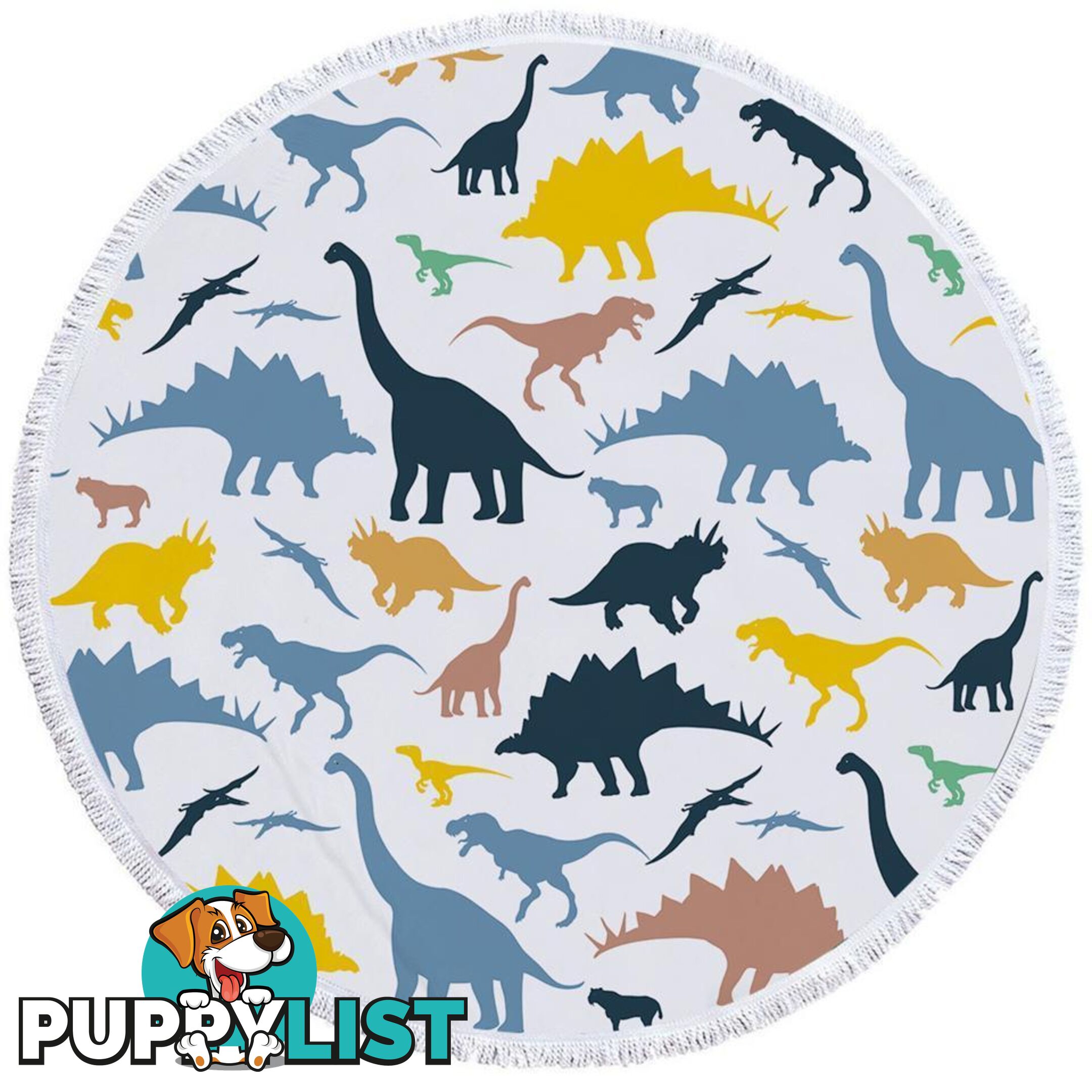 Dinosaurs For Kids Beach Towel - Towel - 7427046326414