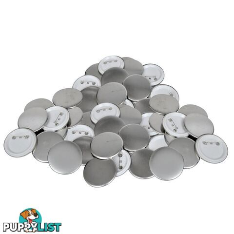 25mm PinBack Button Parts (500 Sets) - Unbranded - 4326500413857